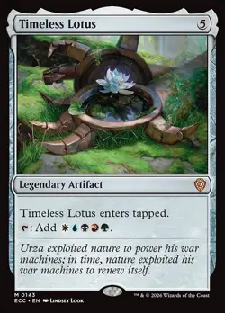 Timeless Lotus [ECC] #143 NM MTG - Image 1