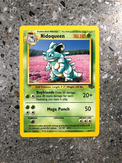 Pokemon TCG Cards Nidoqueen 23/64 Jungle Rare NM-M - Image 1