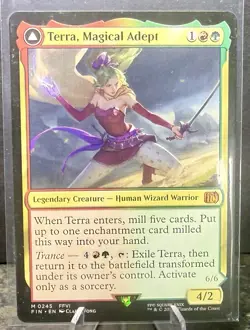 Terra, Magical Adept #245 (NM) Final Fantasy FIN Magic MTG - Image 1