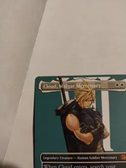 Cloud, Midgar Mercenary (Borderless) Final Fantasy Regular - Image 2