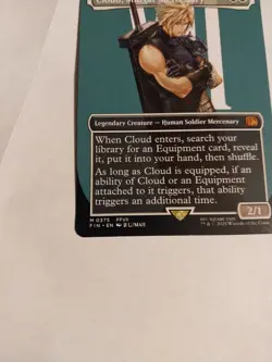 Cloud, Midgar Mercenary (Borderless) Final Fantasy Regular - Image 3