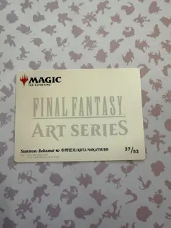 Summon: Bahamut Art Card (Gold-Stamped Signature) - Art Series: MTG - Image 2