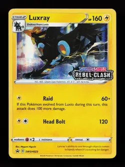 Luxray SWSH023 Promo SWSH: Sword & Shield Promo Cards Pokemon Card - Image 1