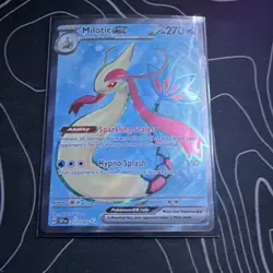 Nintendo Pokemon TCG Surging Sparks 5-Card IR/SIR Holo Lot Milotic ex - Image 5