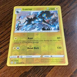 Pokemon Shining Fates Card Luxray 033/072 Holo And Reverse Holo Rare Pack Fresh - Image 5