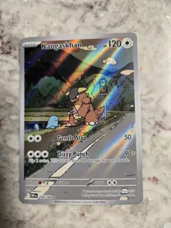 Kangaskhan 204/182 Sv10: Destined Rivals Illustration Rare Full Art Pokemon NM - Image 1