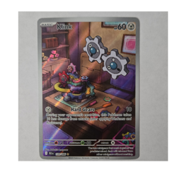 Pokemon TCG Klink 139/086 Sv: Black Bolt Illustration Rare Holo Eng Basic 60HP - Image 1