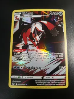 Thievul GG17/GG70 NM Holo Rare Crown Zenith Pokemon TCG - Image 1