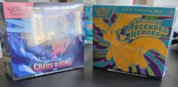 Pokemon TCG Ascended Heroes & Chaos Rising ETB FACTORY SEALED - Image 1