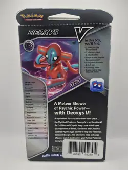 Pokemon Factory Sealed TCG Deoxys V / Zeraora V Battle Deck - Image 2