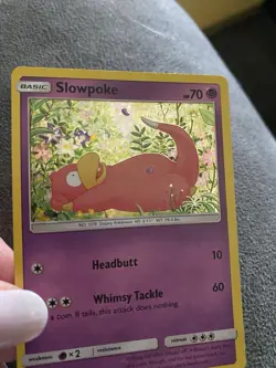 Pokemon Slowpoke Promo Holo 005/012 McDonald's 2018 70 HP Basic English - Image 1