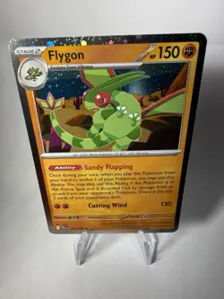 Pokemon TCG Phantasmal Flames - Flygon #053/094 - Cosmos Foil Holo Promo - Image 2
