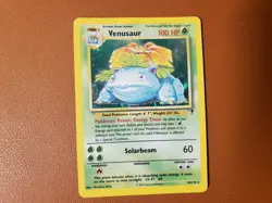 Venusaur 18/110 Holo Legendary Collection 2002 Heavy Play HP Damaged Pokemon - Image 1