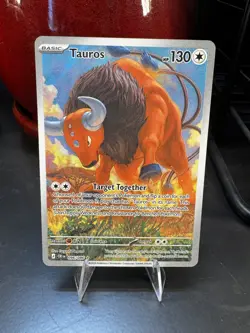 Pokemon TCG Chaos Rising Tauros 096/086 Full Art English Near Mint - Image 1