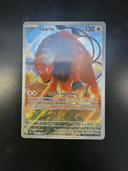 Pokemon TCG Chaos Rising Tauros 096/086 Full Art English Near Mint - Image 3