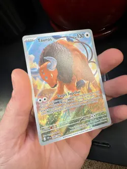 Pokemon TCG Chaos Rising Tauros 096/086 Full Art English Near Mint - Image 5