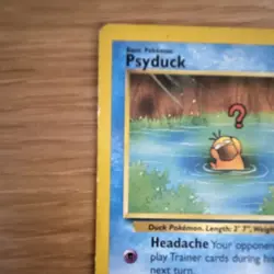 Wizards of the Coast Psyduck 53/64 Jungle 1999 50 HP Regular English 1st Ed - Image 2