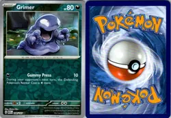 GRIMER 088/165 C 151 POKEMON REVERSE HOLO NM/M - Image 3