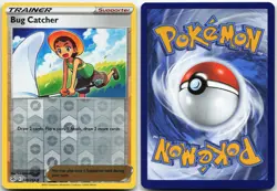 BUG CATCHER 226/264 UNCOMMON FUSION STRIKE POKEMON REVERSE HOLO LP - Image 3