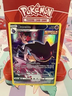 Pokemon Banette TG07/TG30 Lost Origin Trainer Gallery Holo NM - Image 1