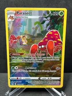 Pokemon Parasect TG01/TG30 Lost Origin Trainer Gallery Holo Near Mint-LP - Image 1