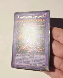 Yugioh Five-Headed Dragon SD09-ENSS1 Ultra Rare LP - Image 3