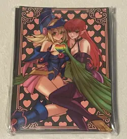 Yugioh Mana Moon Amanda Lapalme New Sleeves Harpie Lady x Dark Magician Girl - Image 1