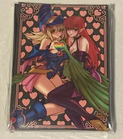 Yugioh Mana Moon Amanda Lapalme New Sleeves Harpie Lady x Dark Magician Girl - Image 2