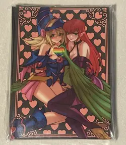 Yugioh Mana Moon Amanda Lapalme New Sleeves Harpie Lady x Dark Magician Girl - Image 3