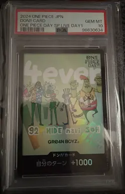 DON!! Card One Piece Film RED Promo Romance Dawn Regular - Image 1