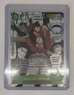 Dracule Mihawk OP14-119 Manga Rare (M) English | One Piece TCG | NM | The Azure - Image 1