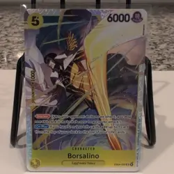 Bandai One Piece Card Game Borsalino EB04-058 Special Foil Alt Art 6000 - Image 1