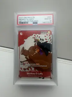 2023 One Piece Gift Collection Monkey. D. Luffy P-001 PSA 10 - Image 1