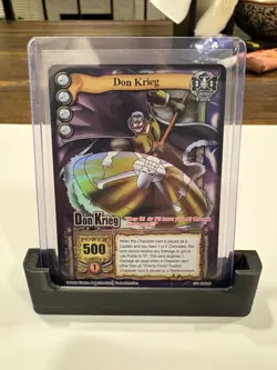 2005 One Piece The Quest Begins CCG Don Krieg Rare Foil Card CH028 - Image 3