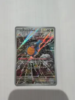 Karrablast 094/086 Pokemon TCG SV Black Bolt Illustration Rare Card NM ENGLISH - Image 3