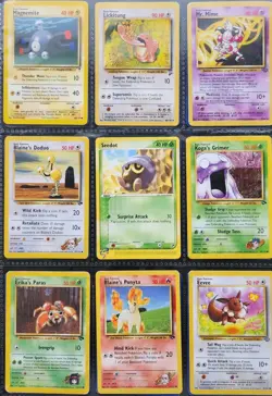 **54 Card WOTC Vintage Lot Pokemon Cards-base set through E series+freebies!!** - Image 2
