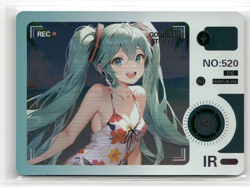 HATSUNE MIKU IR NSWY-IR-010 YOULAN ORCHID Goddess Story Anime Collectible Card - Image 1