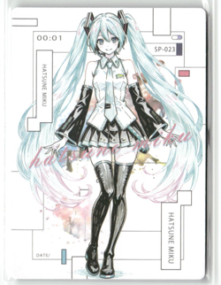 HATSUNE MIKU SP SP-023 GENKI PARADE 3 Goddess Story Anime Collectible Card - Image 1