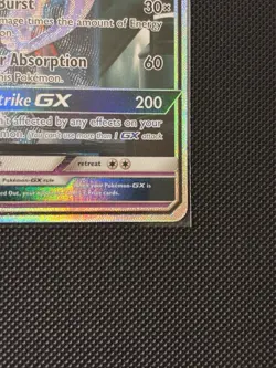 Pokemon Mewtwo GX Shining Legends Card 78/73 Full Art Shiny Holo Secret Rare - Image 4