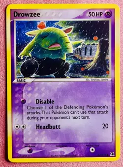 Drowzee 67/113 Non Holo EX Delta Species | 2005 Komiya Pokemon TCG Card | LP/NM - Image 1