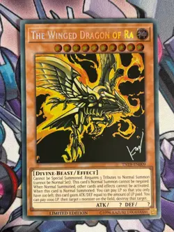 The Winged Dragon of Ra TN19-EN009 LIMITED EDITION YuGiOh Card - Image 1