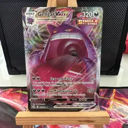 Pokemon TCG Gengar VMAX Fusion Strike Card 157/264 Pack Fresh - Image 1