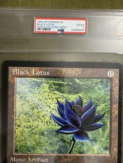 BLACK LOTUS PSA 4 Oversized 6x9 MTG Scrye Mag Promo Jumbo Card Magic 1996 Rare - Image 3