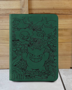 Laser Engraved Pokemon Trading Card Binder Gengar (Made To Order) - Image 5