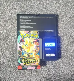 *EXTREMELY HEAVY* Potential Rare Cards! Ascended Heroes Sealed Booster Pack - Image 1