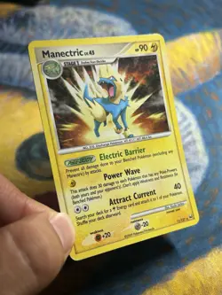 Manectric 11/127 Holo Rare Platinum Pokemon Card - Image 3