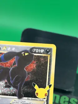 Umbreon Gold Star 17/17 - Pokemon Celebrations 25th Anniversary Holo Rare - NM/M - Image 4
