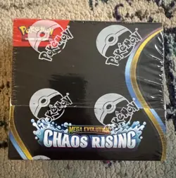 Mega Evolution Chaos Rising Booster Box - 36 Packs - Pokemon TCG New / Sealed - Image 1