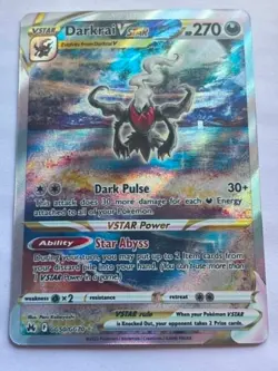 Darkrai VSTAR GG50/GG70 SWSH: Crown Zenith: Galarian Gallery Holo Pokemon - Image 1