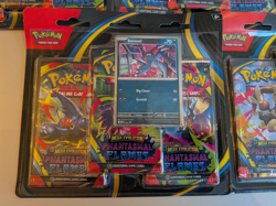 x5 Pokemon TCG Phantasmal Flames Triple Blister Pack Weavile & Sneasel NEW✅ - Image 5
